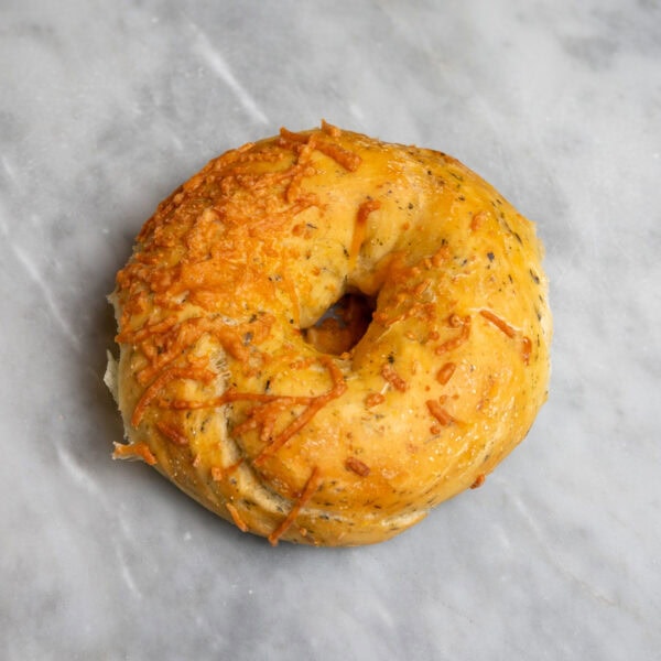 Spinach-Parmesan Bagel