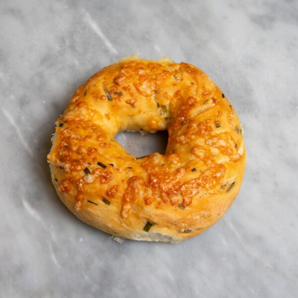 White Cheddar-Chive Bagel